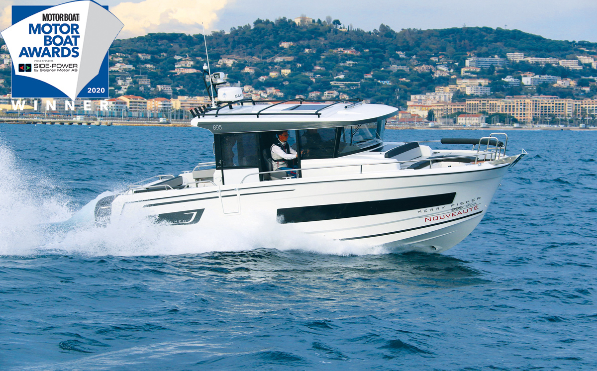 Merry Fisher 895 Marlin wins 2020 Motor Boat Award!