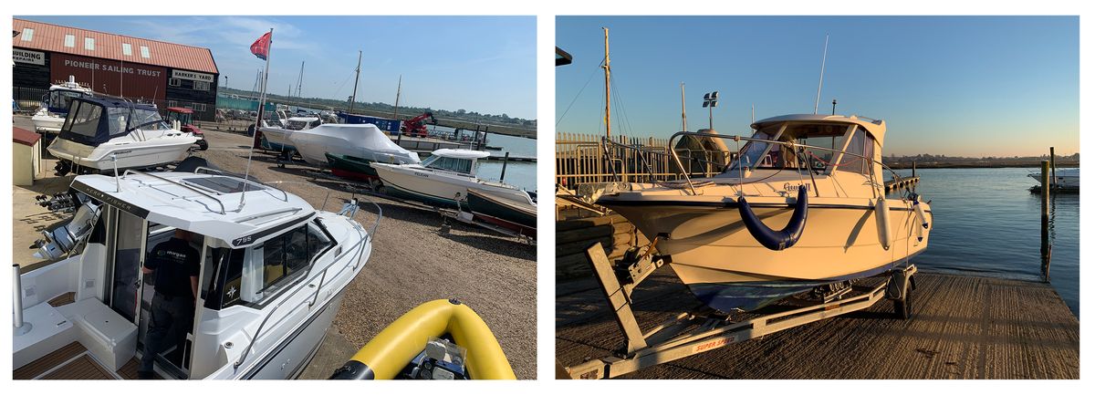 Park & Ride - boat launching and recovery at Morgan Marine