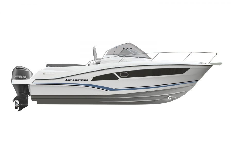 Jeanneau Cap Camarat 9.0 WA (sports boat / cruiser) - diagram of side view