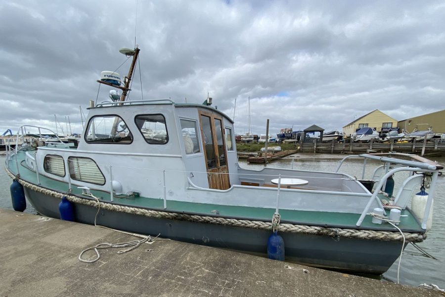 Dutch Steel Boat - port side