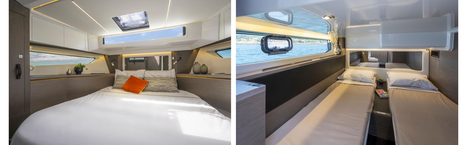 Jeanneau Merry Fisher 1295 Flybridge - cabins