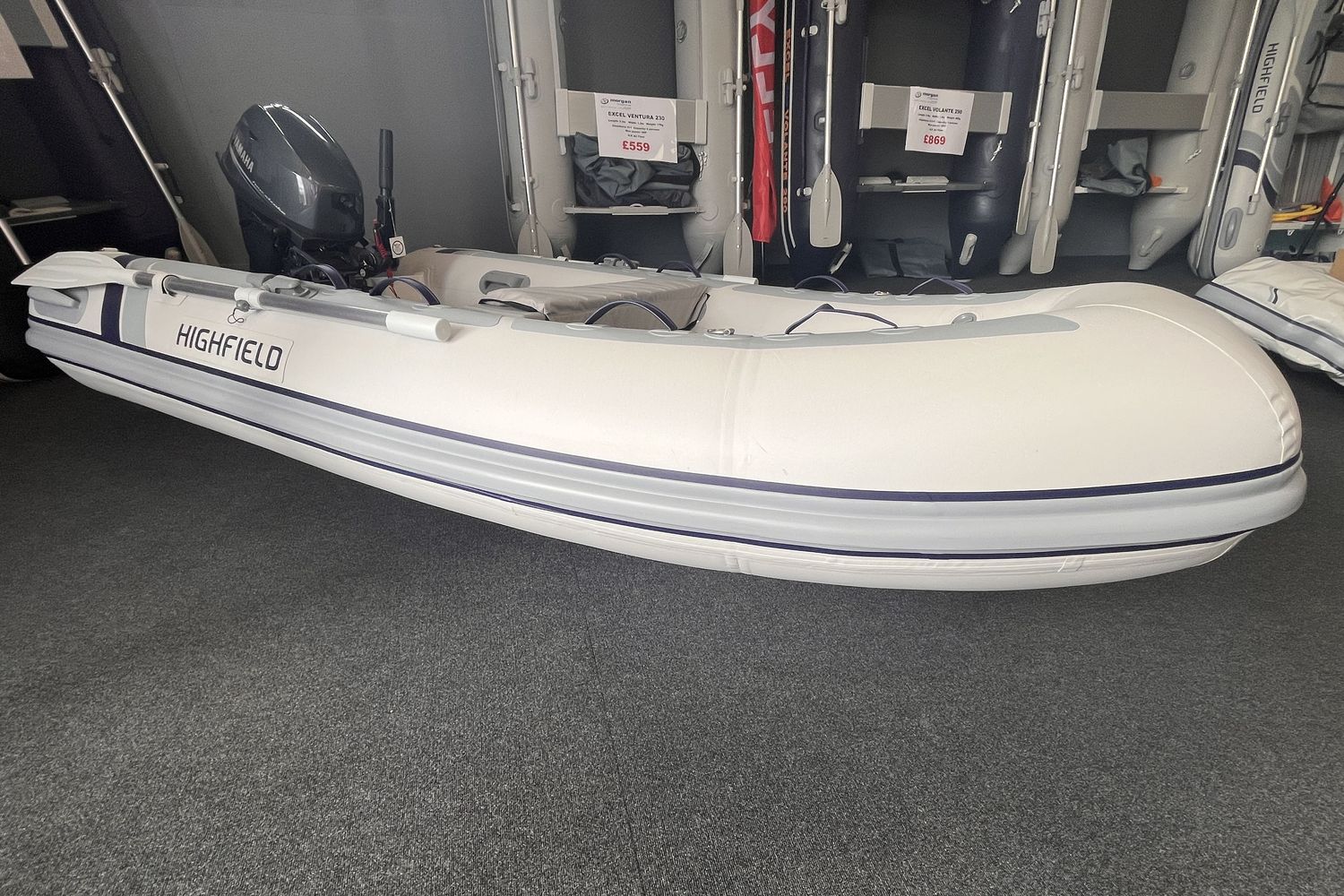 Highfield CL 310 with Yamaha F15 CMHS | boats for sale | Morgan Marine