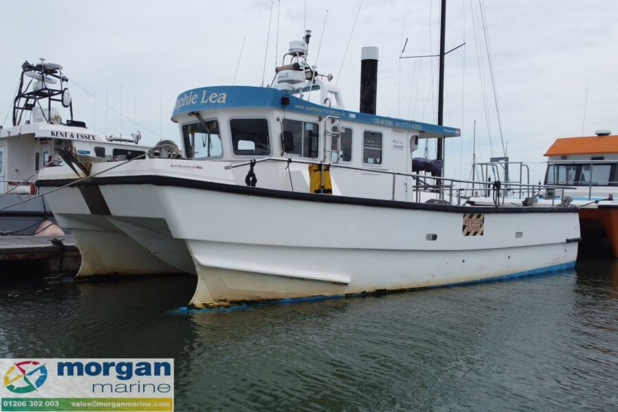 10m Blyth Work Cat, with Charter Sea Fishing Business
