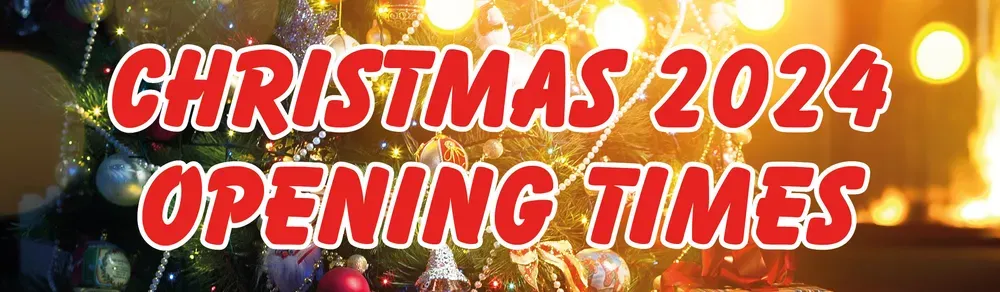 Christmas opening times 2024 - heading