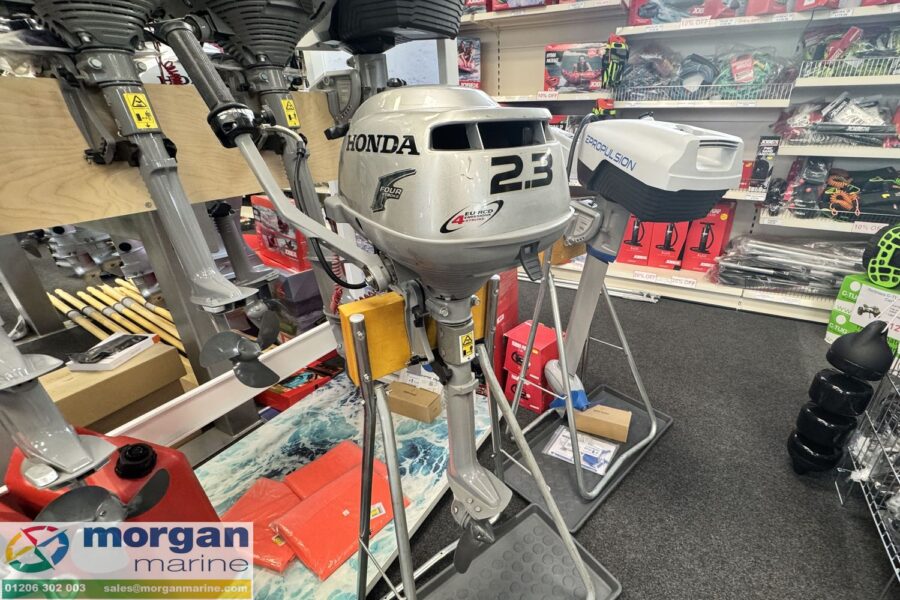 Honda BF2.3 short shaft tiller steer outboard