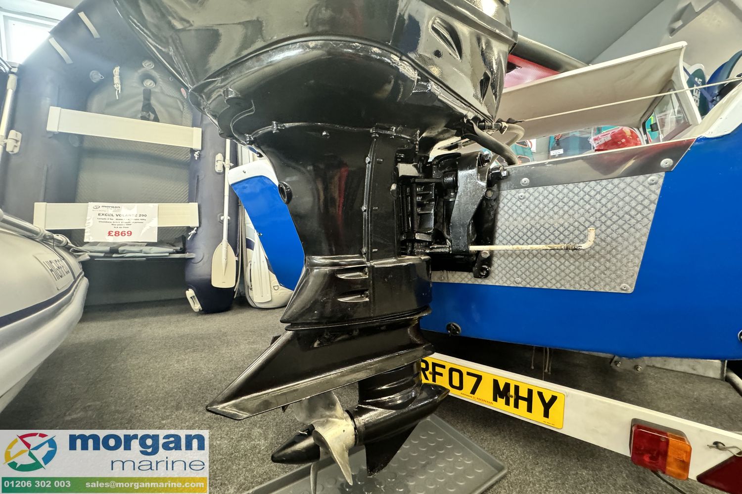 Classic 1963 Healey Marine Corvette