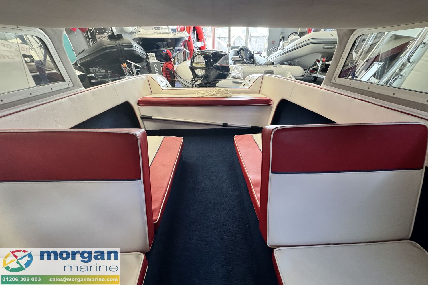 Classic 1963 Healey Marine Corvette