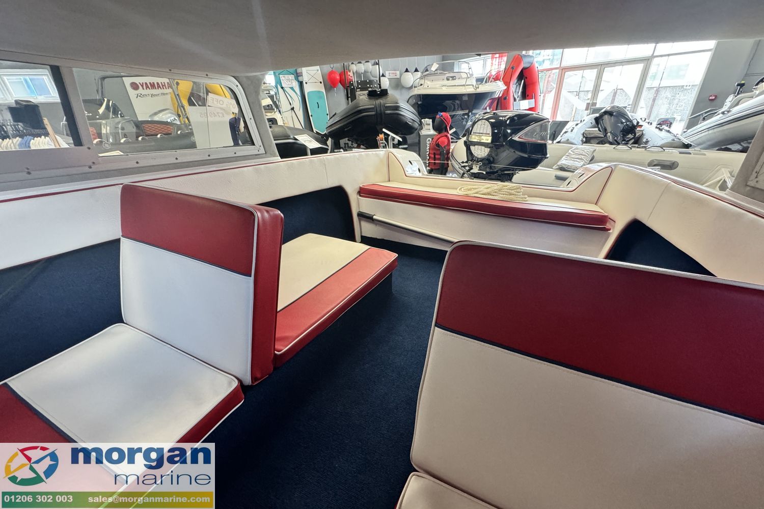 Classic 1963 Healey Marine Corvette