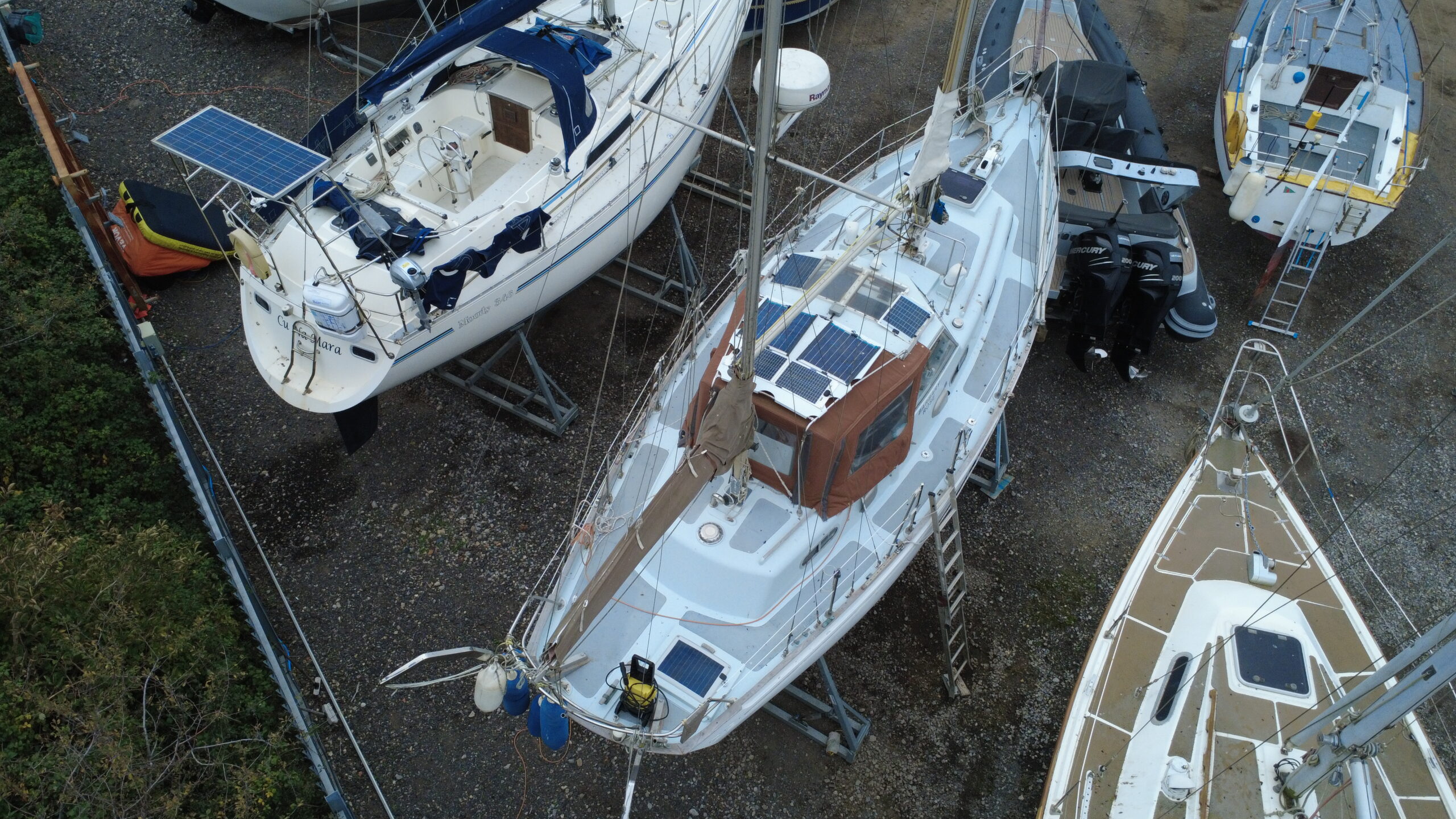 Barbary class cruising ketch yacht