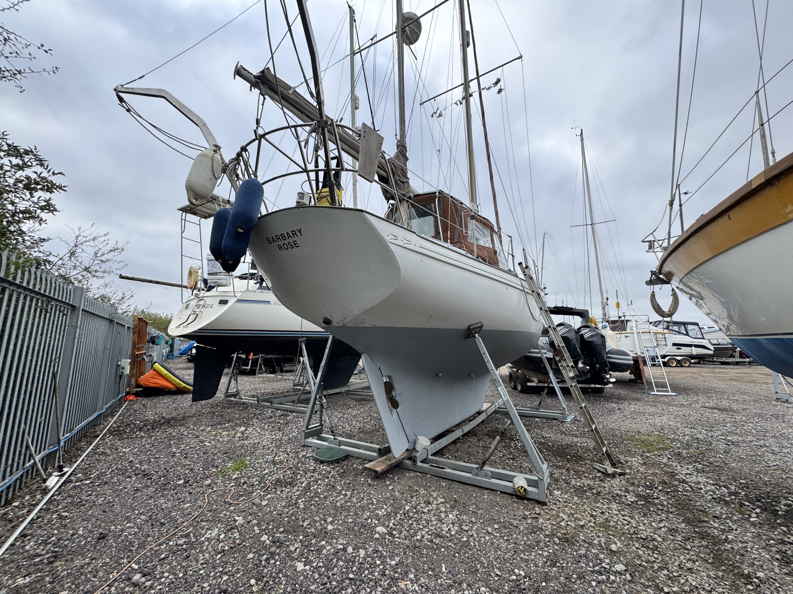Barbary class cruising ketch yacht