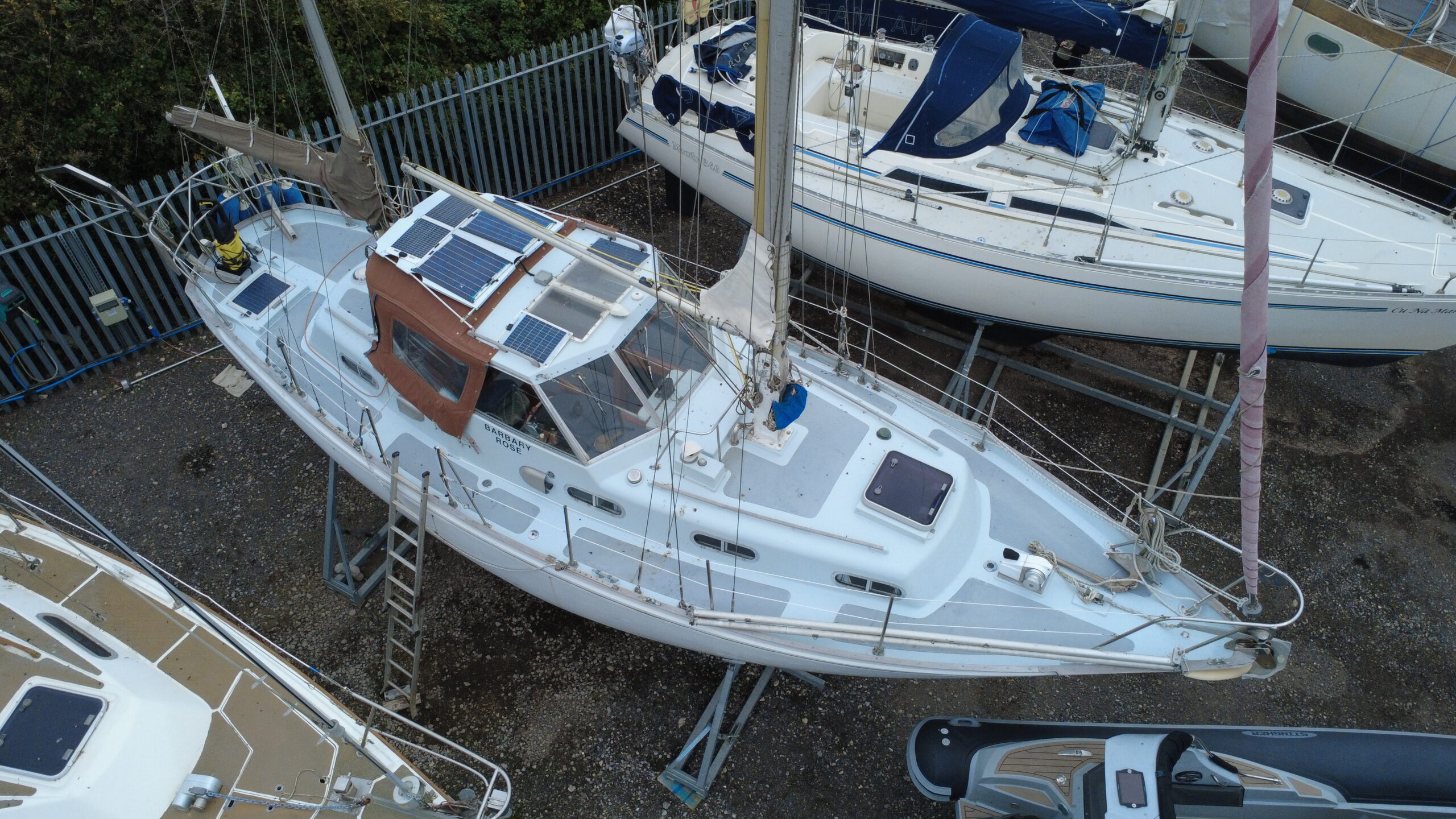 Barbary class cruising ketch yacht