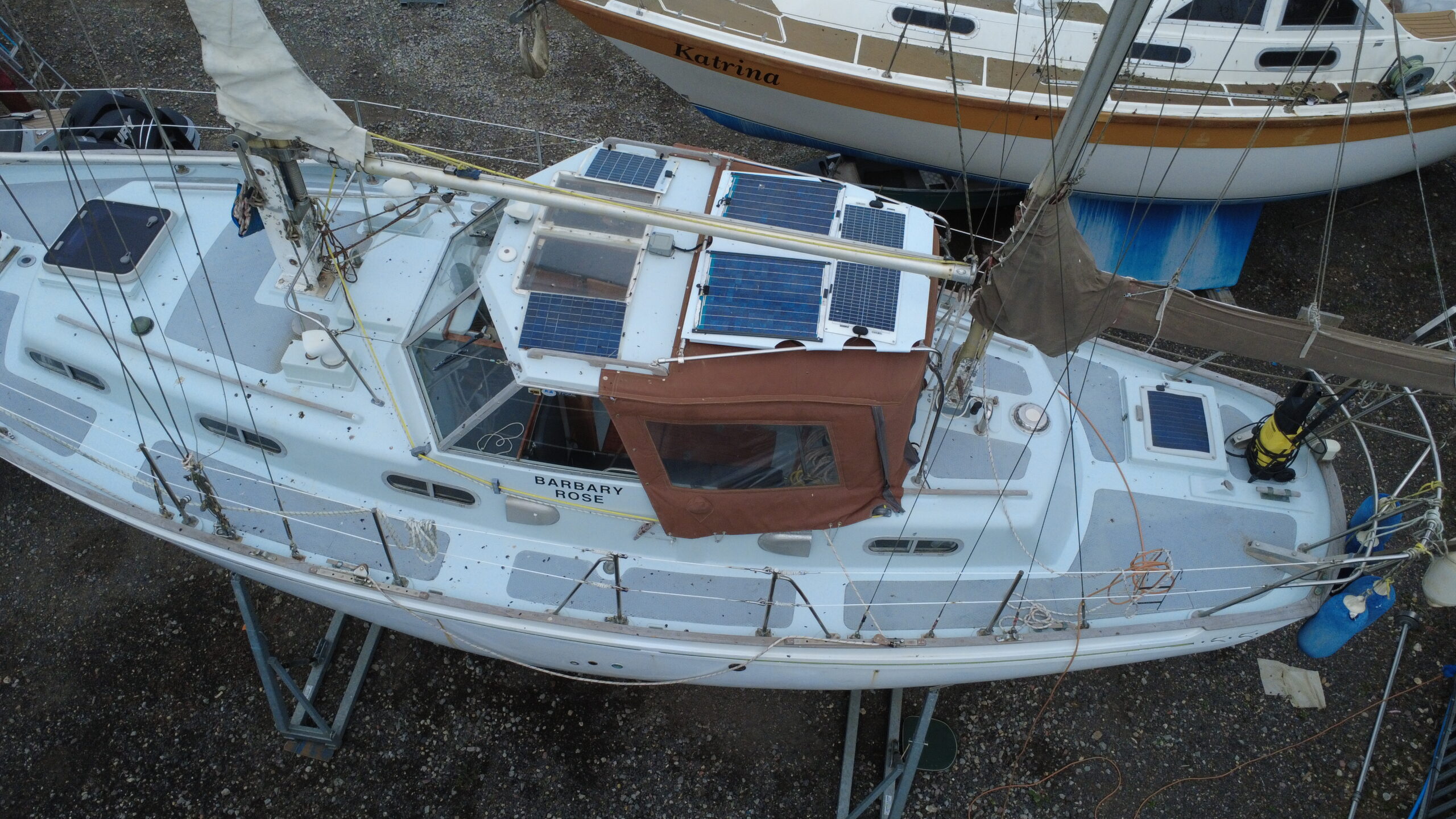Barbary class cruising ketch yacht