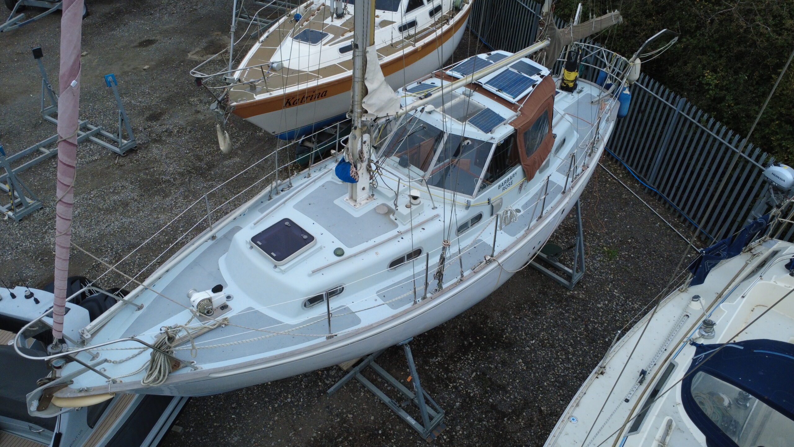 Barbary class cruising ketch yacht