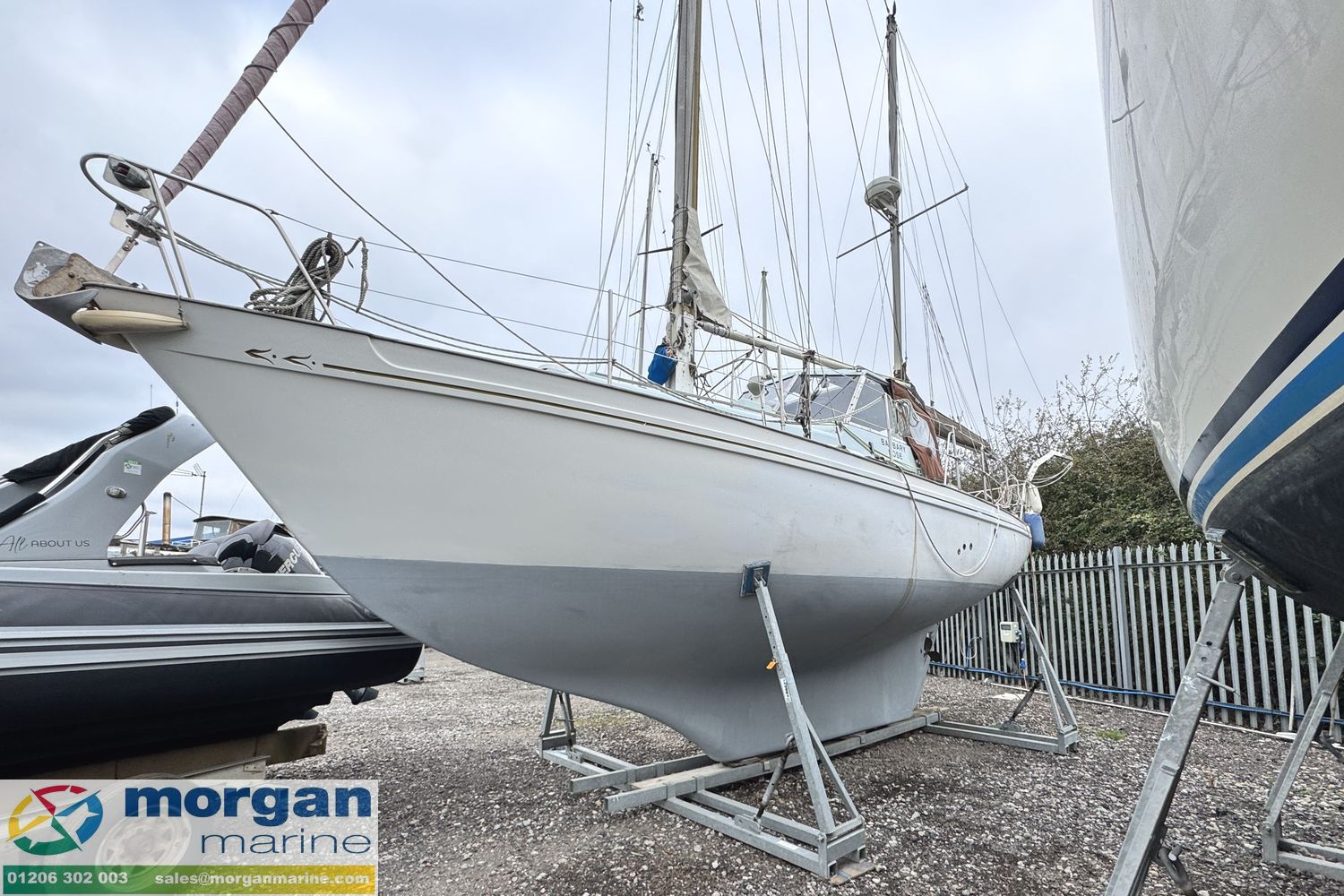 Barbary class cruising ketch yacht