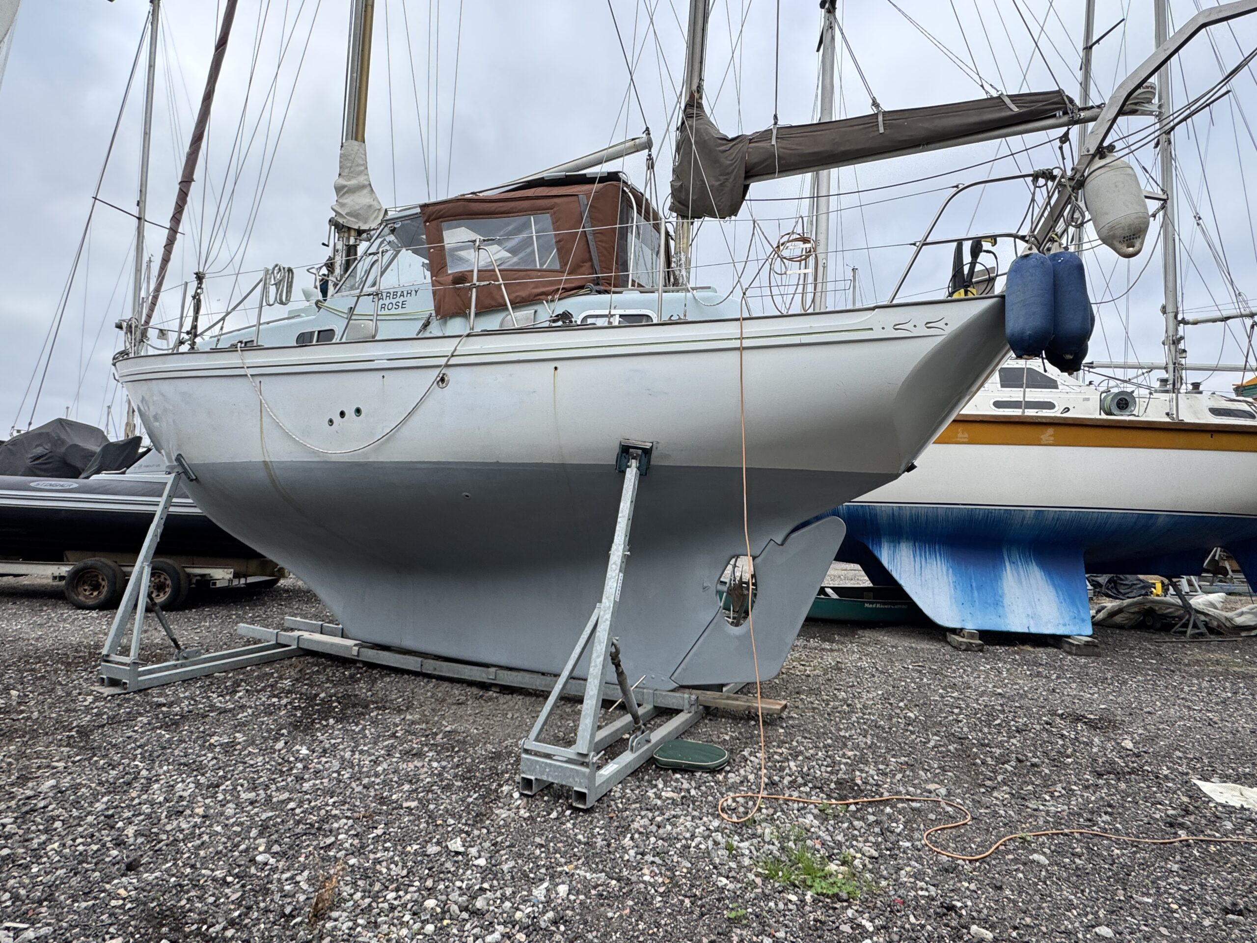 Barbary class cruising ketch yacht