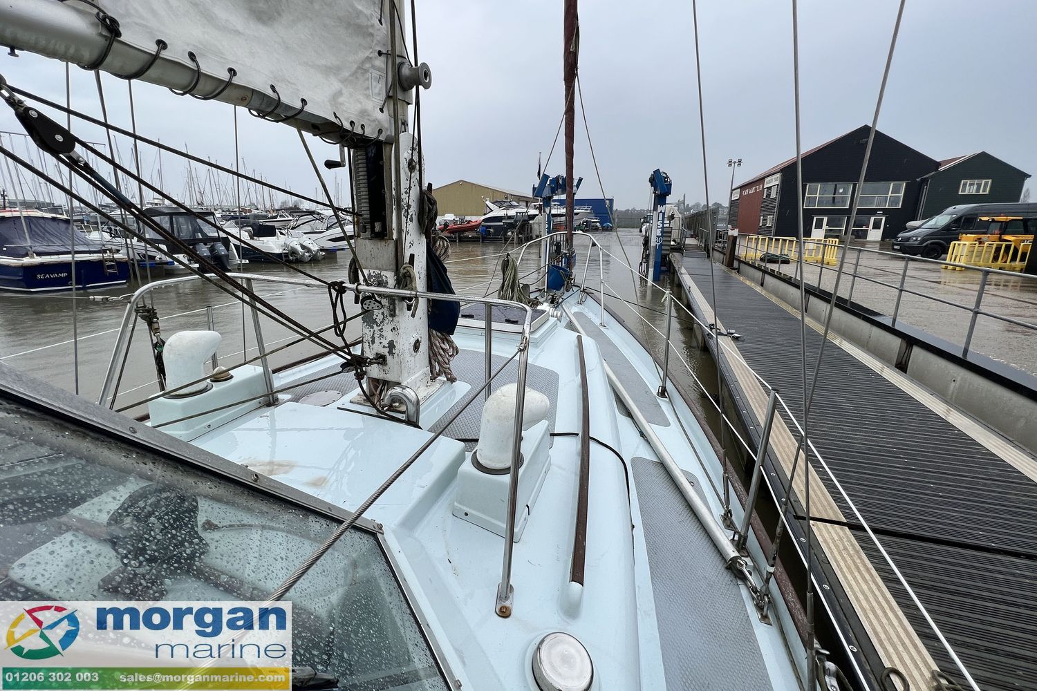 Barbary class cruising ketch yacht