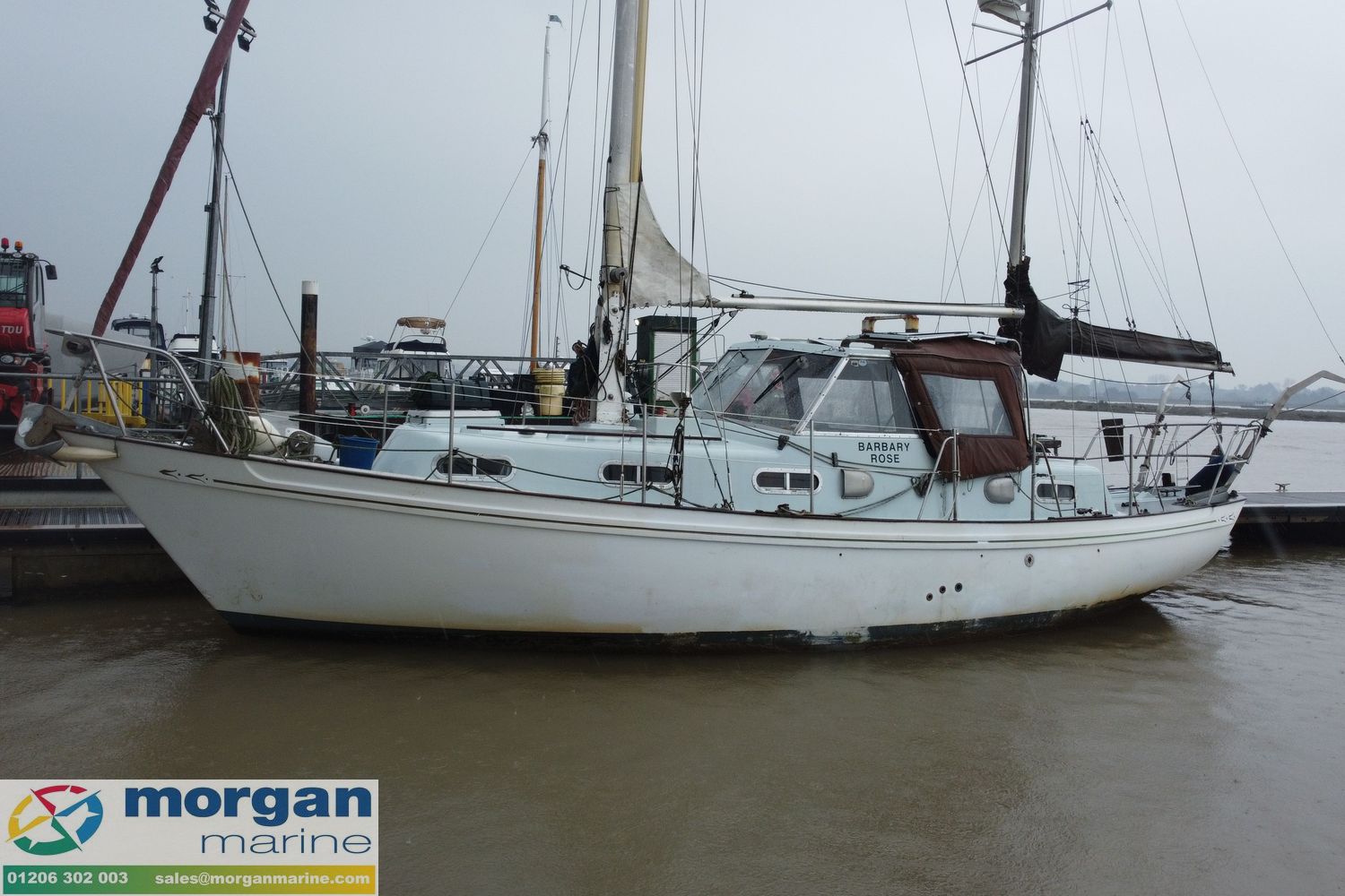 Barbary class cruising ketch yacht