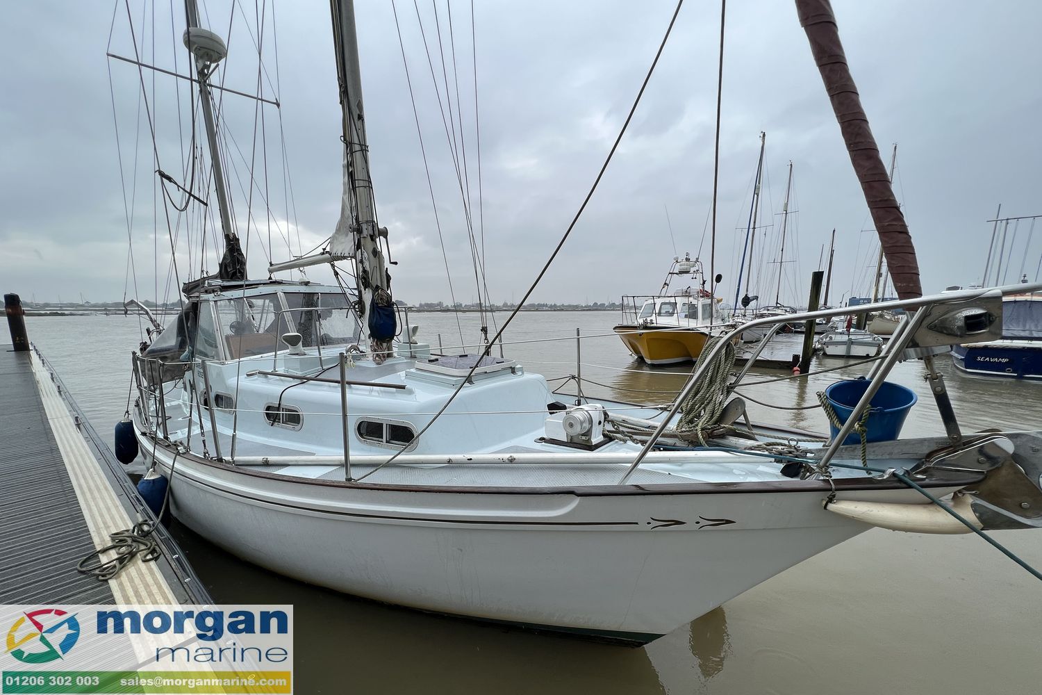 Barbary class cruising ketch yacht