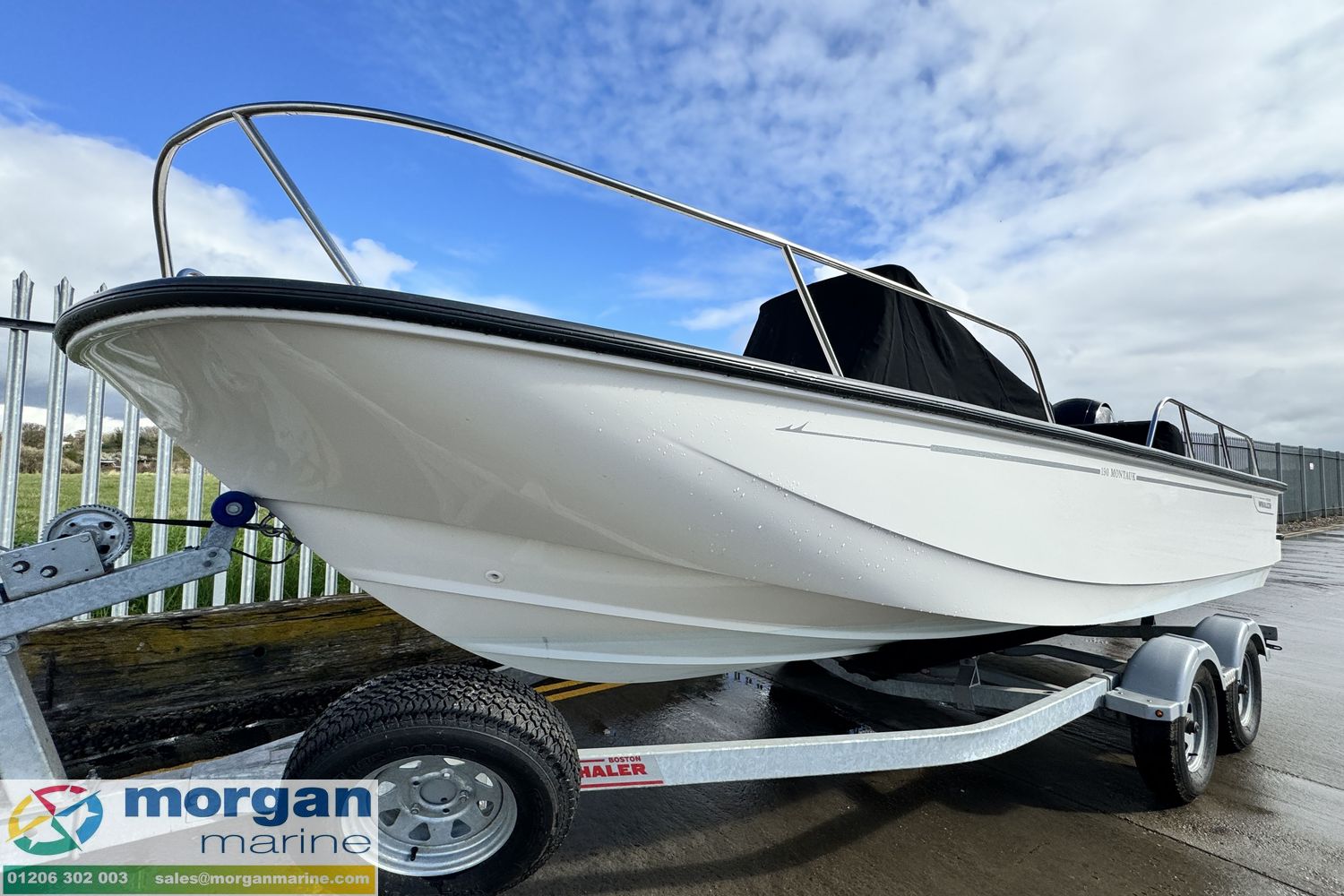 Boston Whaler 190 Montauk with Mercury F150