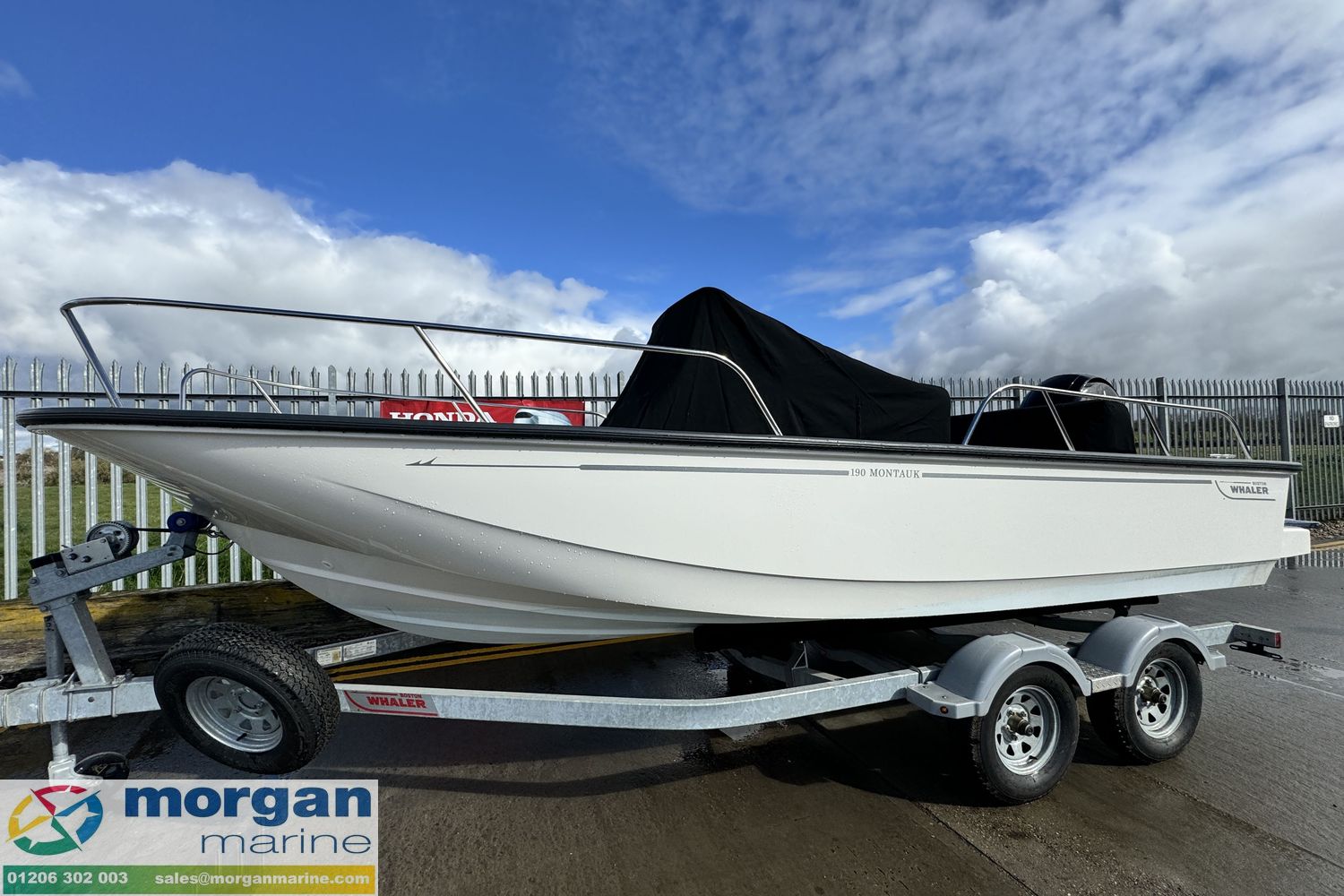 Boston Whaler 190 Montauk with Mercury F150
