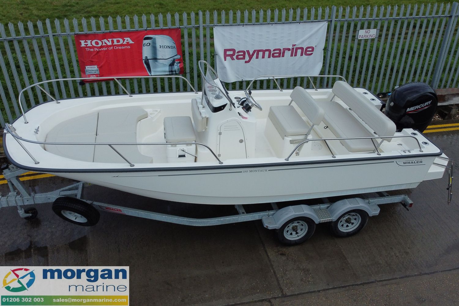 Boston Whaler 190 Montauk with Mercury F150
