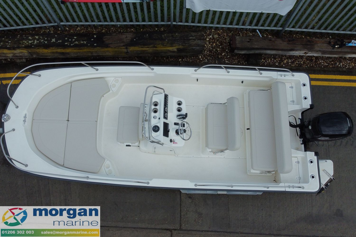 Boston Whaler 190 Montauk with Mercury F150