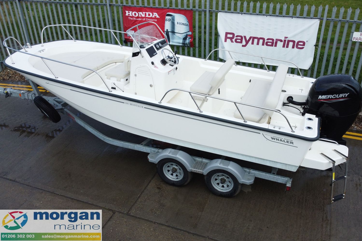 Boston Whaler 190 Montauk with Mercury F150