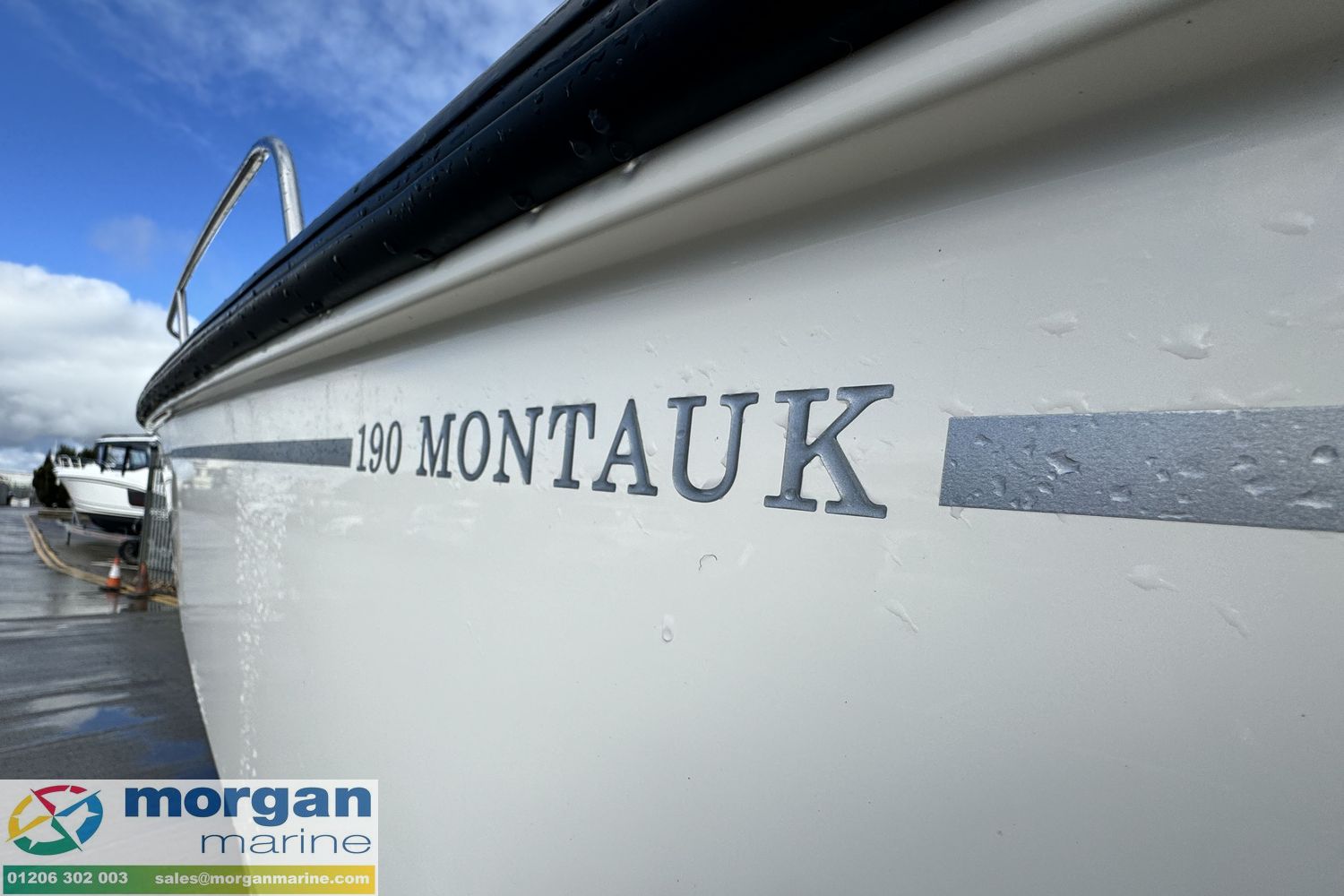 Boston Whaler 190 Montauk with Mercury F150