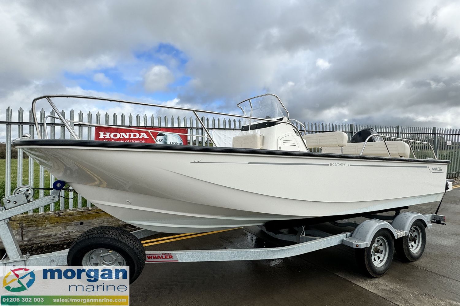 Boston Whaler 190 Montauk with Mercury F150