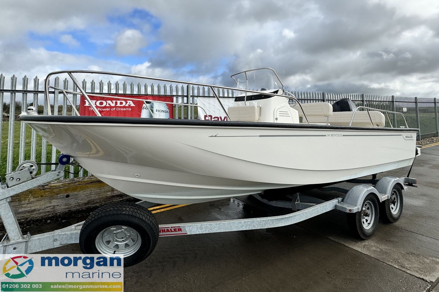 Boston Whaler 190 Montauk with Mercury F150