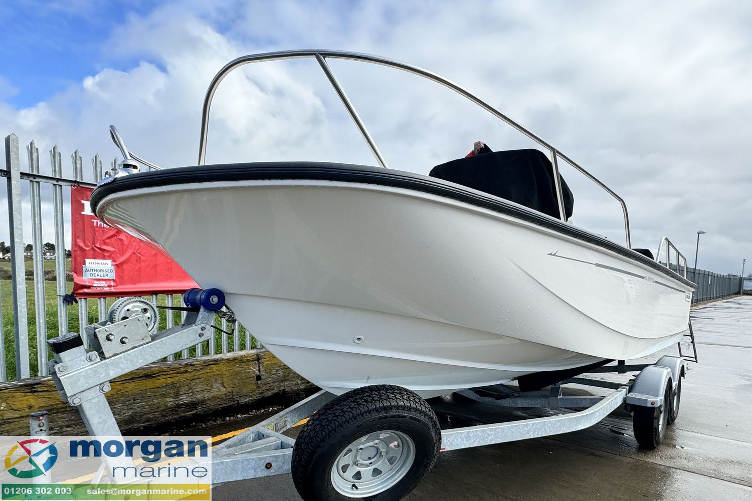 Boston Whaler 190 Montauk with Mercury F150