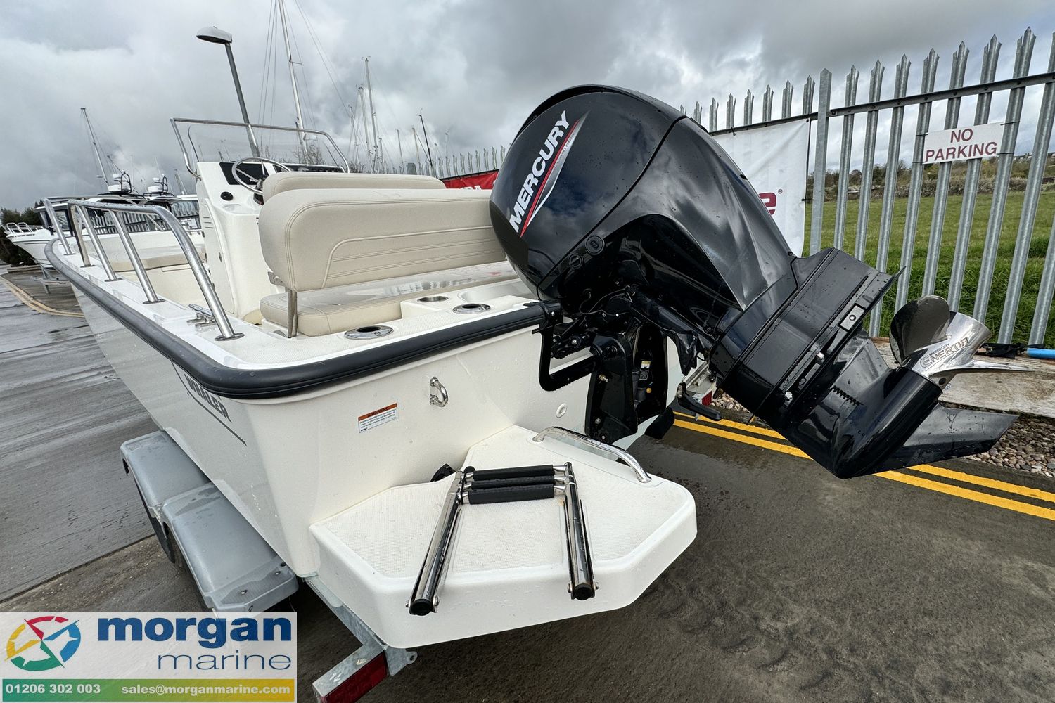 Boston Whaler 190 Montauk with Mercury F150
