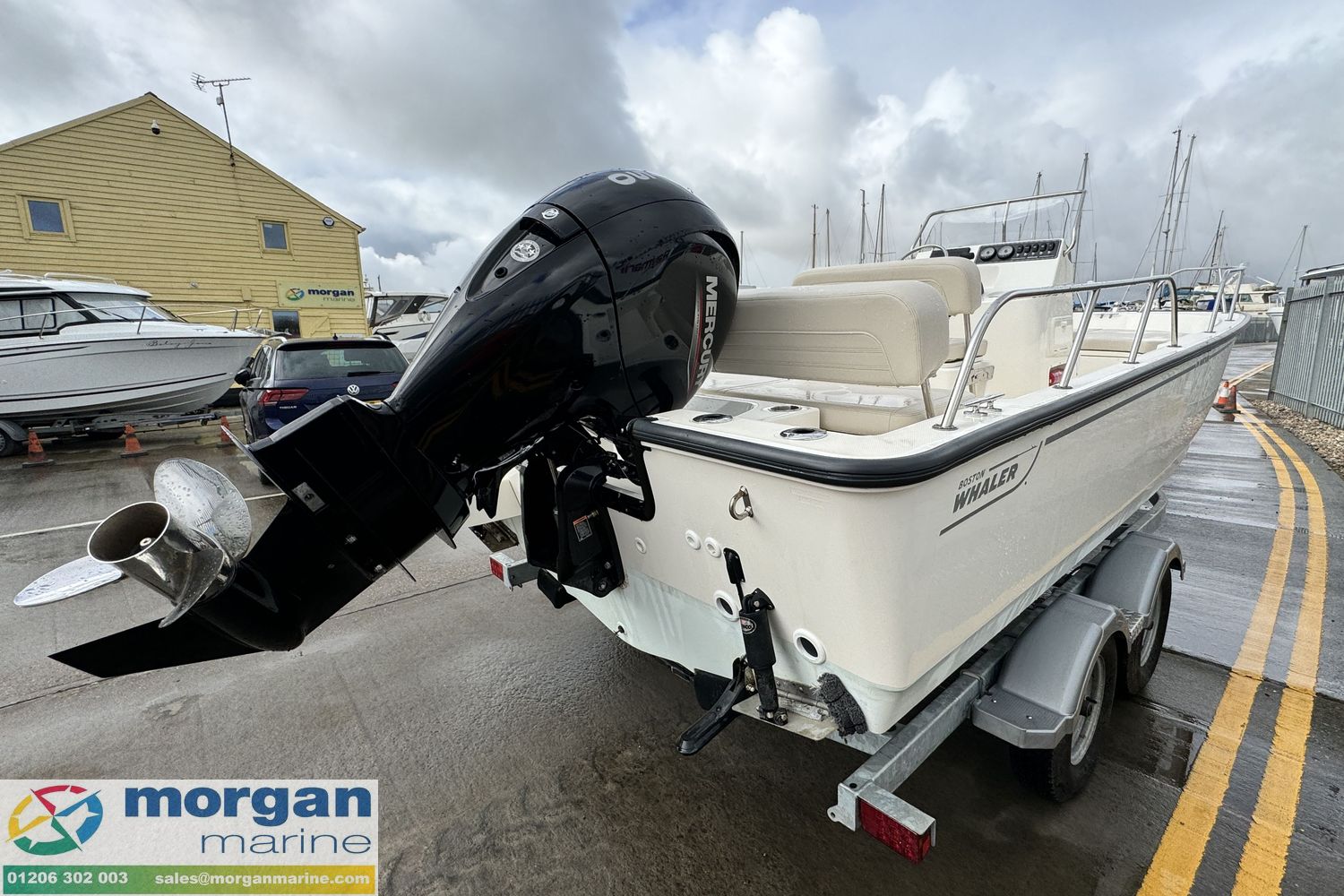 Boston Whaler 190 Montauk with Mercury F150