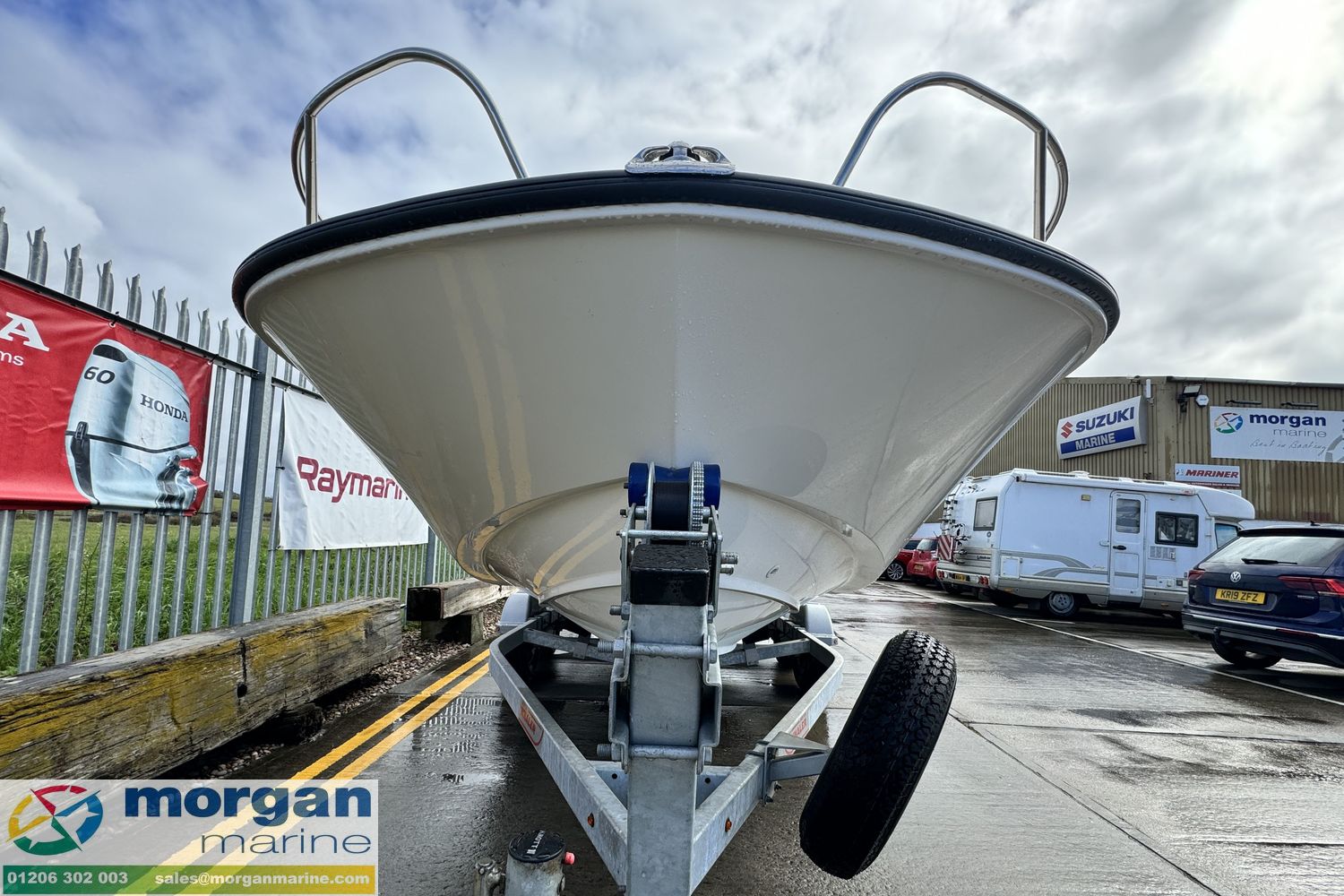 Boston Whaler 190 Montauk with Mercury F150
