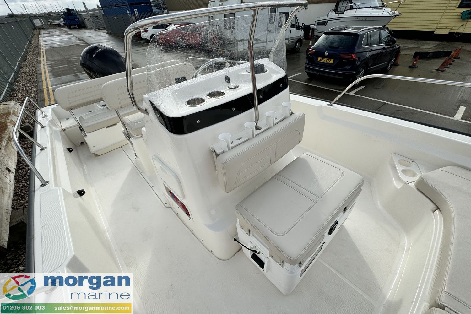 Boston Whaler 190 Montauk with Mercury F150