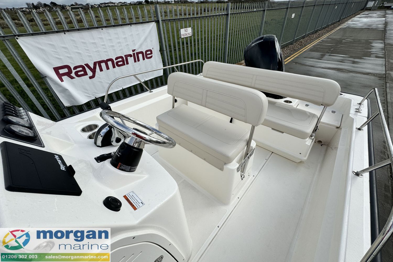 Boston Whaler 190 Montauk with Mercury F150