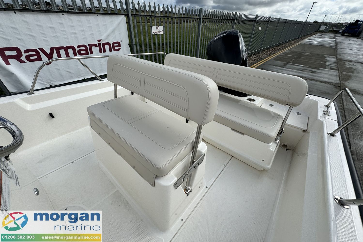 Boston Whaler 190 Montauk with Mercury F150
