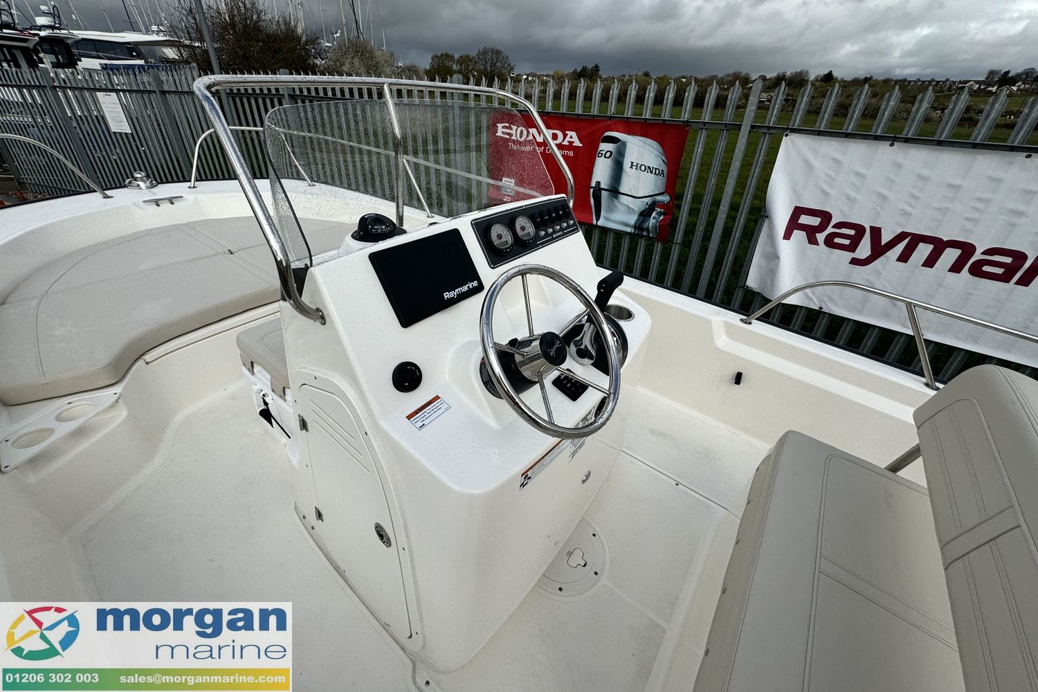 Boston Whaler 190 Montauk with Mercury F150