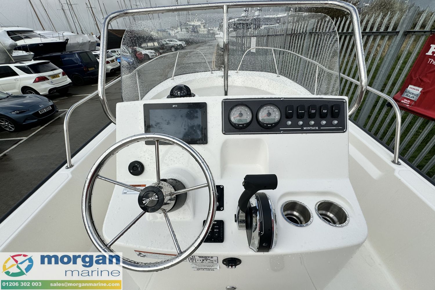 Boston Whaler 190 Montauk with Mercury F150