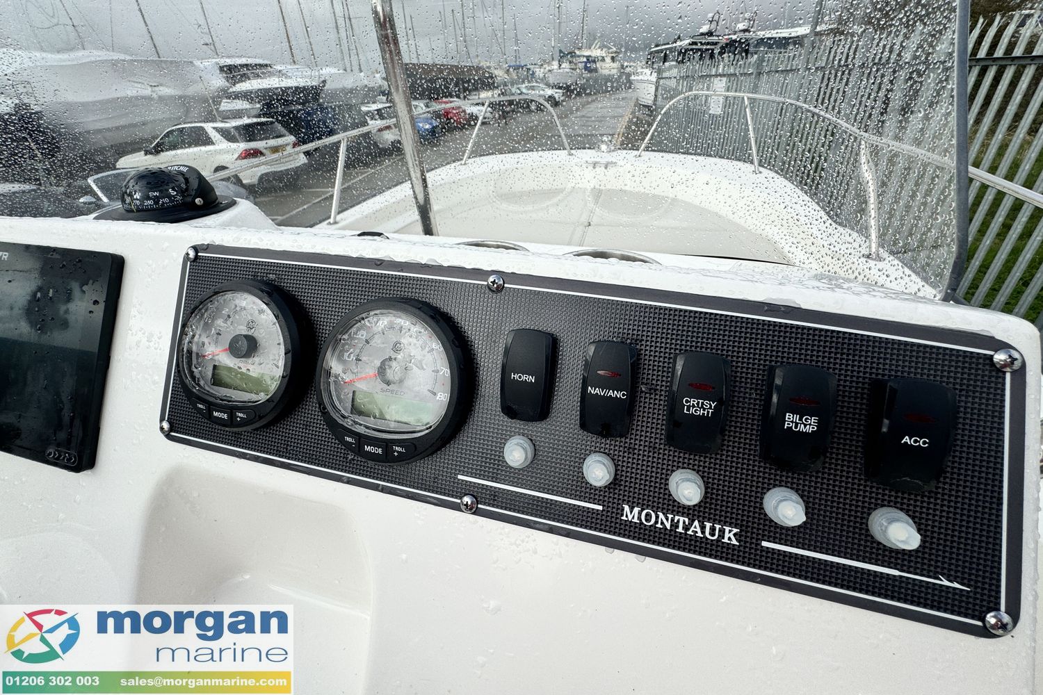 Boston Whaler 190 Montauk with Mercury F150