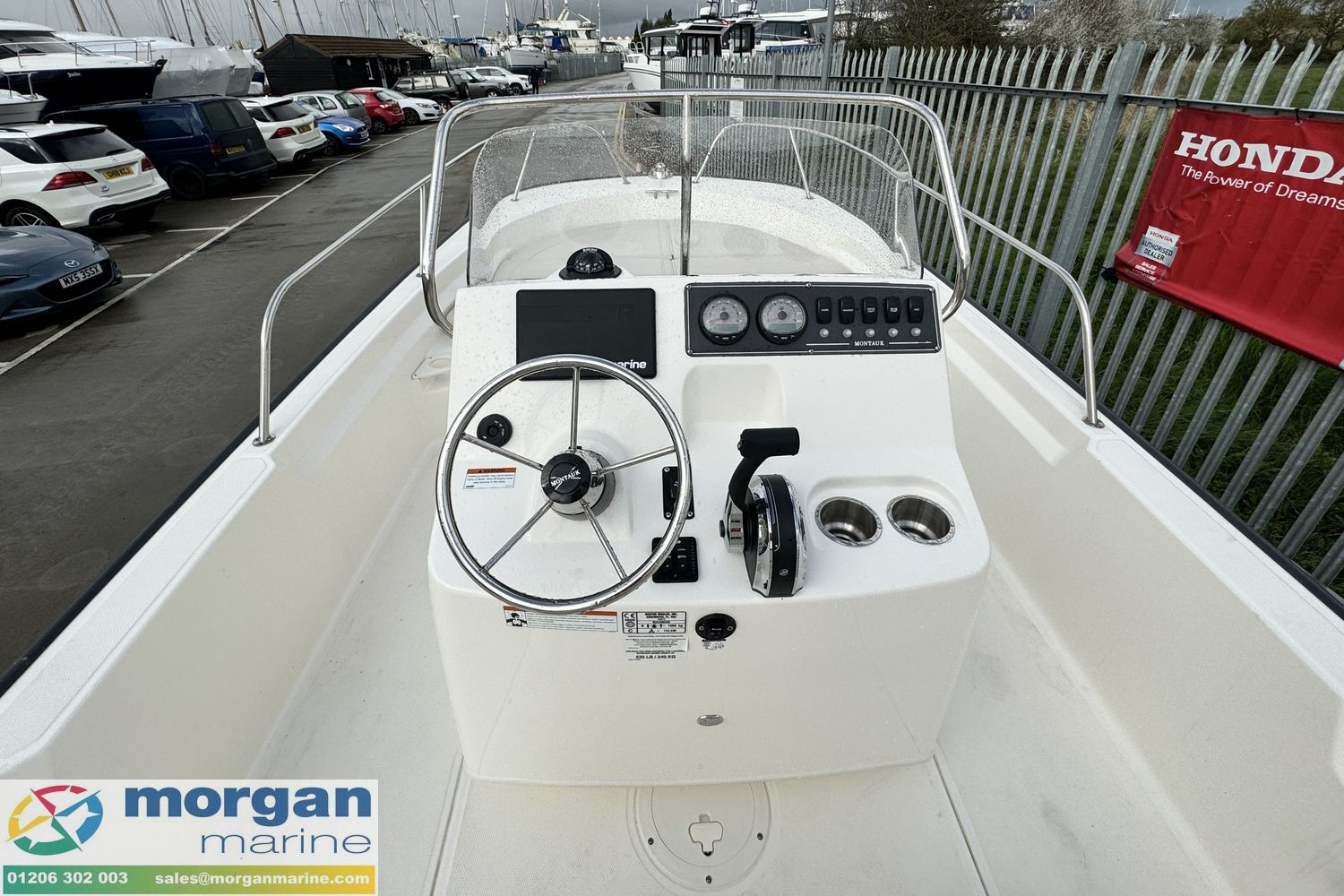 Boston Whaler 190 Montauk with Mercury F150