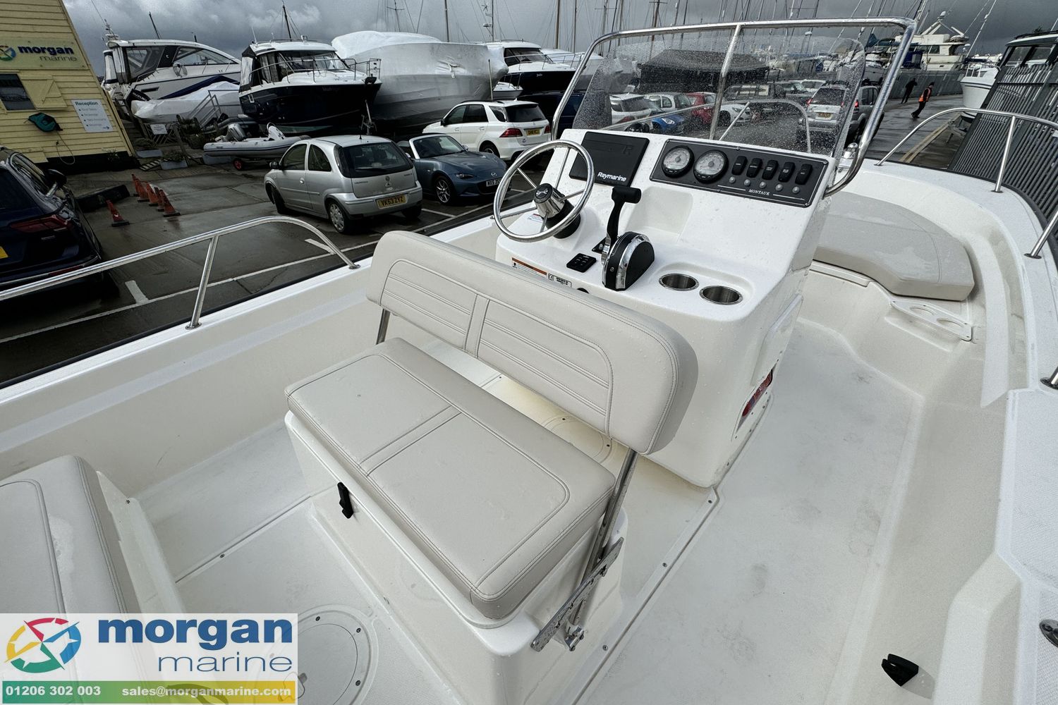 Boston Whaler 190 Montauk with Mercury F150
