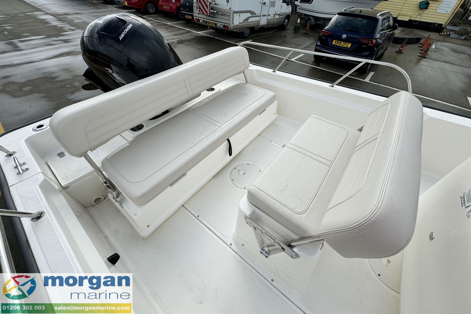 Boston Whaler 190 Montauk with Mercury F150