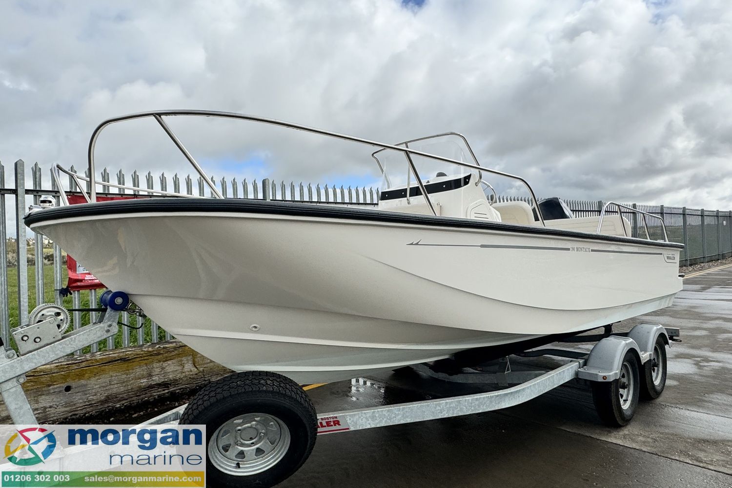 Boston Whaler 190 Montauk with Mercury F150