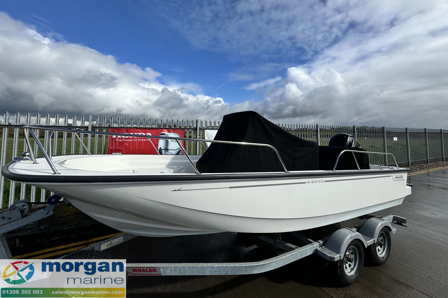 Boston Whaler 190 Montauk with Mercury F150