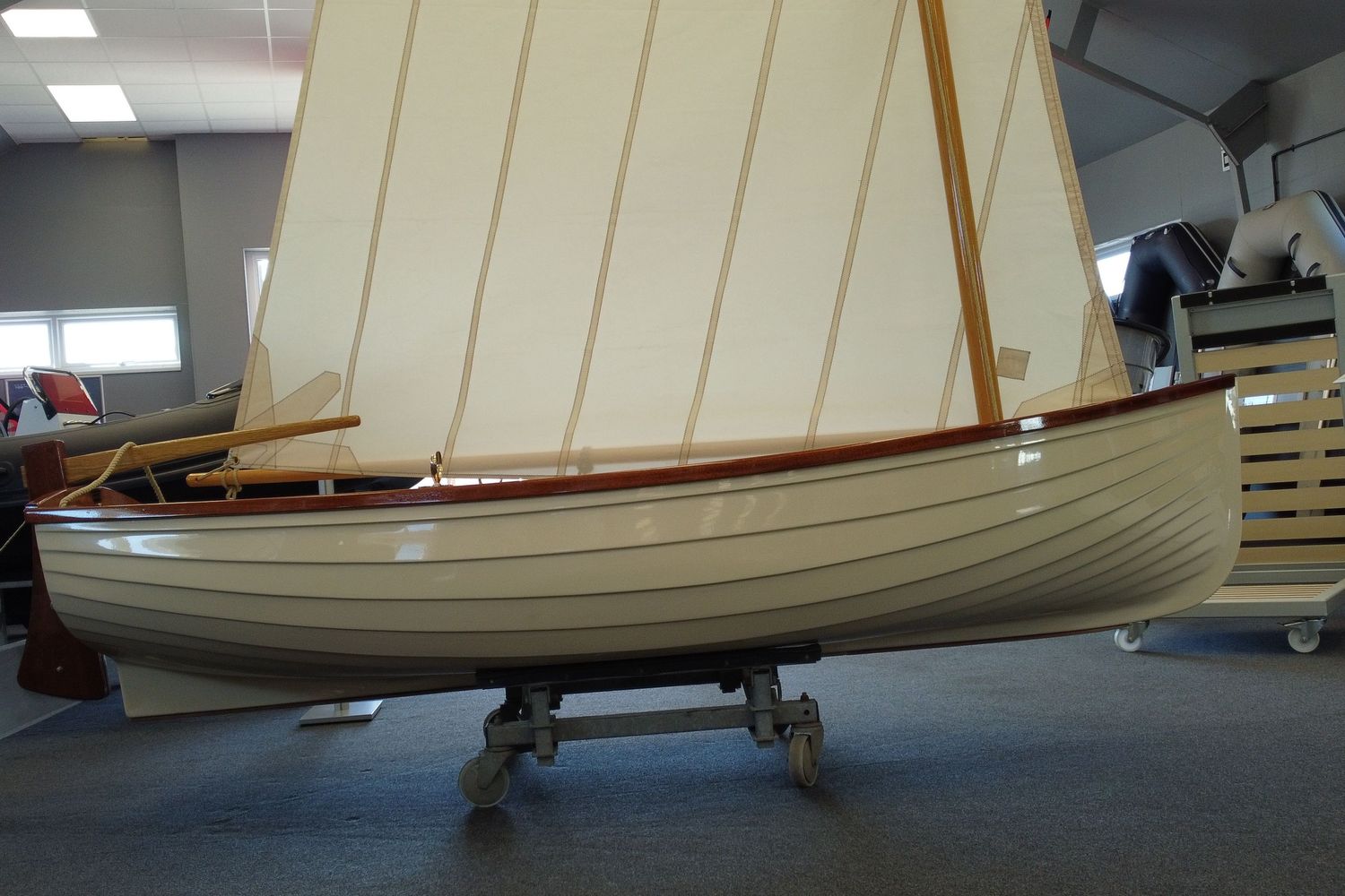 Classic sailing Dinghy