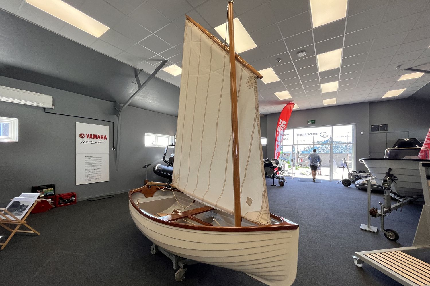 Classic sailing Dinghy