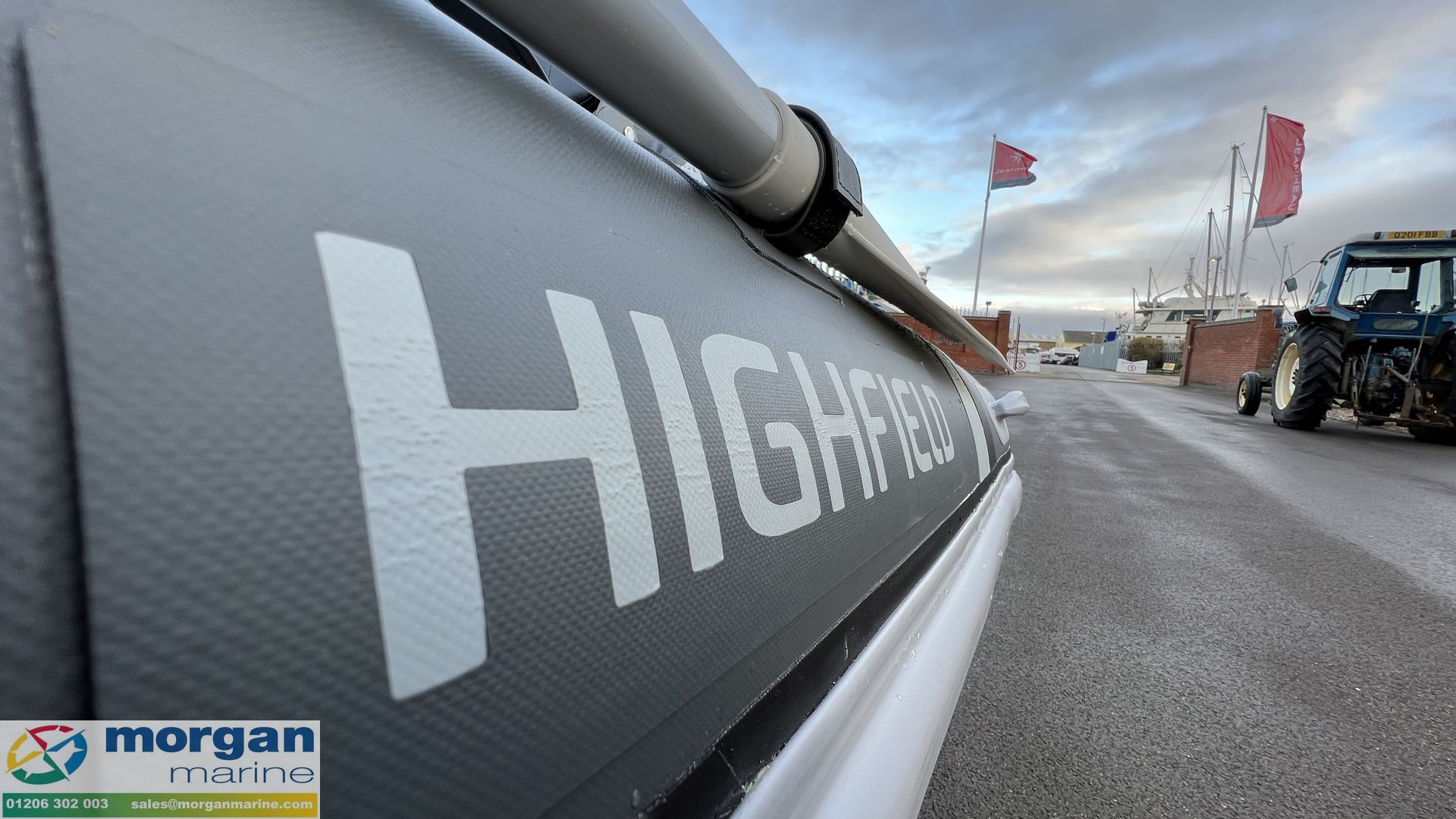 Highfield CL 380 – FCT console with Suzuki DF30 ATS - 10