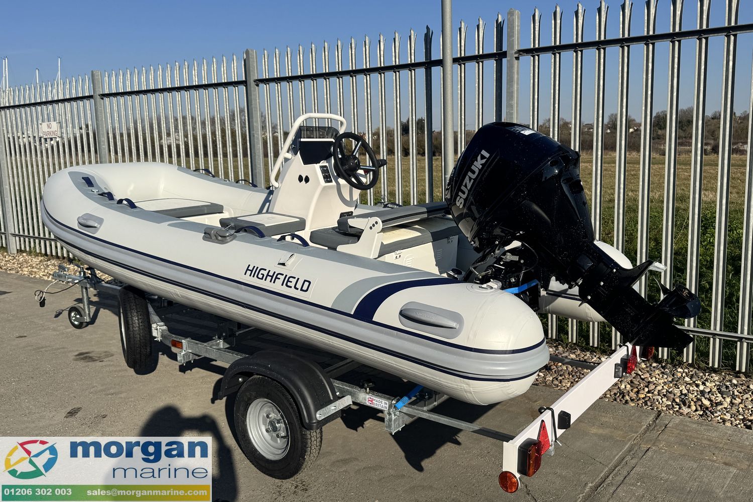 Highfield CL 380 – GT console with Suzuki DF30 ATS