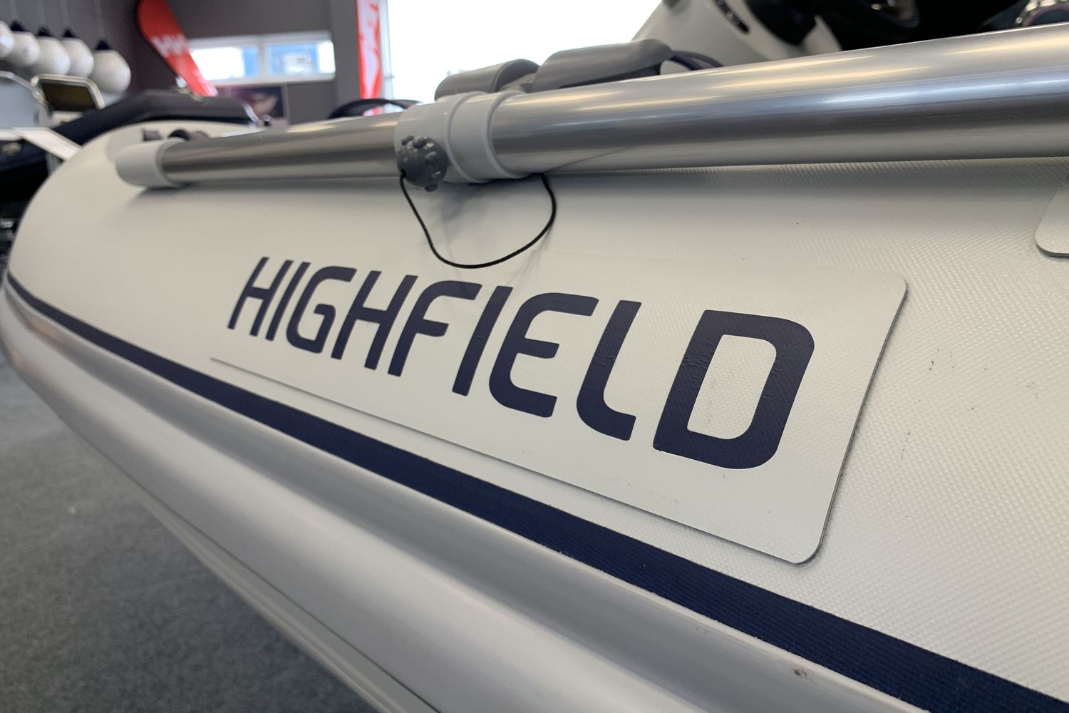 Highfield CL 310 – FCT console with Honda BF20 SRU